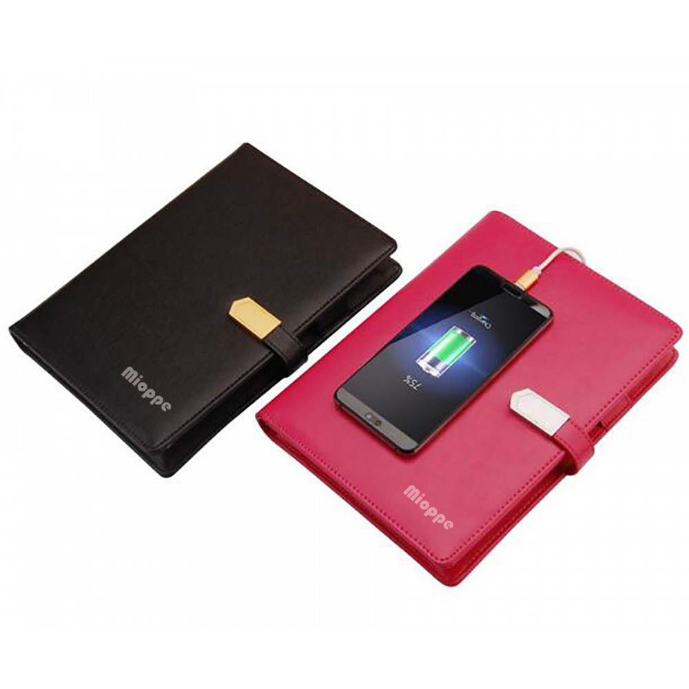 Multifunctional Power Bank Notebook with Logo