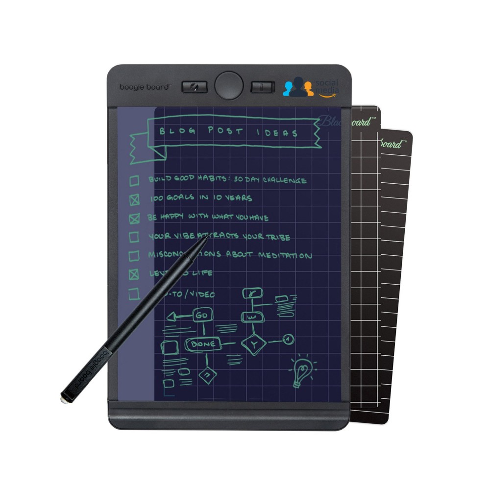 Custom Boogie Board Blackboard Smart Scan Reusable Notebook - Note Size