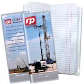 Standard Tally Book with Full Color Imprint / Stitched with Logo