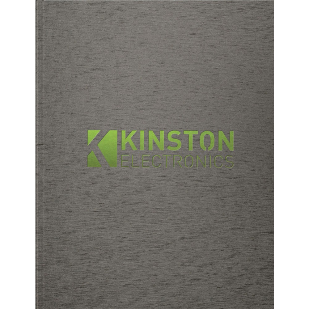 Custom TexturedMetallic Large NoteBook (8.5"x11")