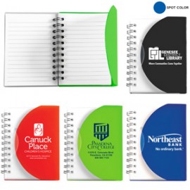 "Mountain View" Pocket Jotter Notepad Notebook with Logo