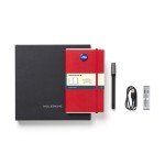 Branded Moleskine Smart Writing Set Ellipse - Ruled Paper - Scarlet Red