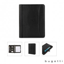 Bugatti 3-Ring Binder Padfolio with Logo  Bugatti 3-Ring Binder Padfolio with Logo