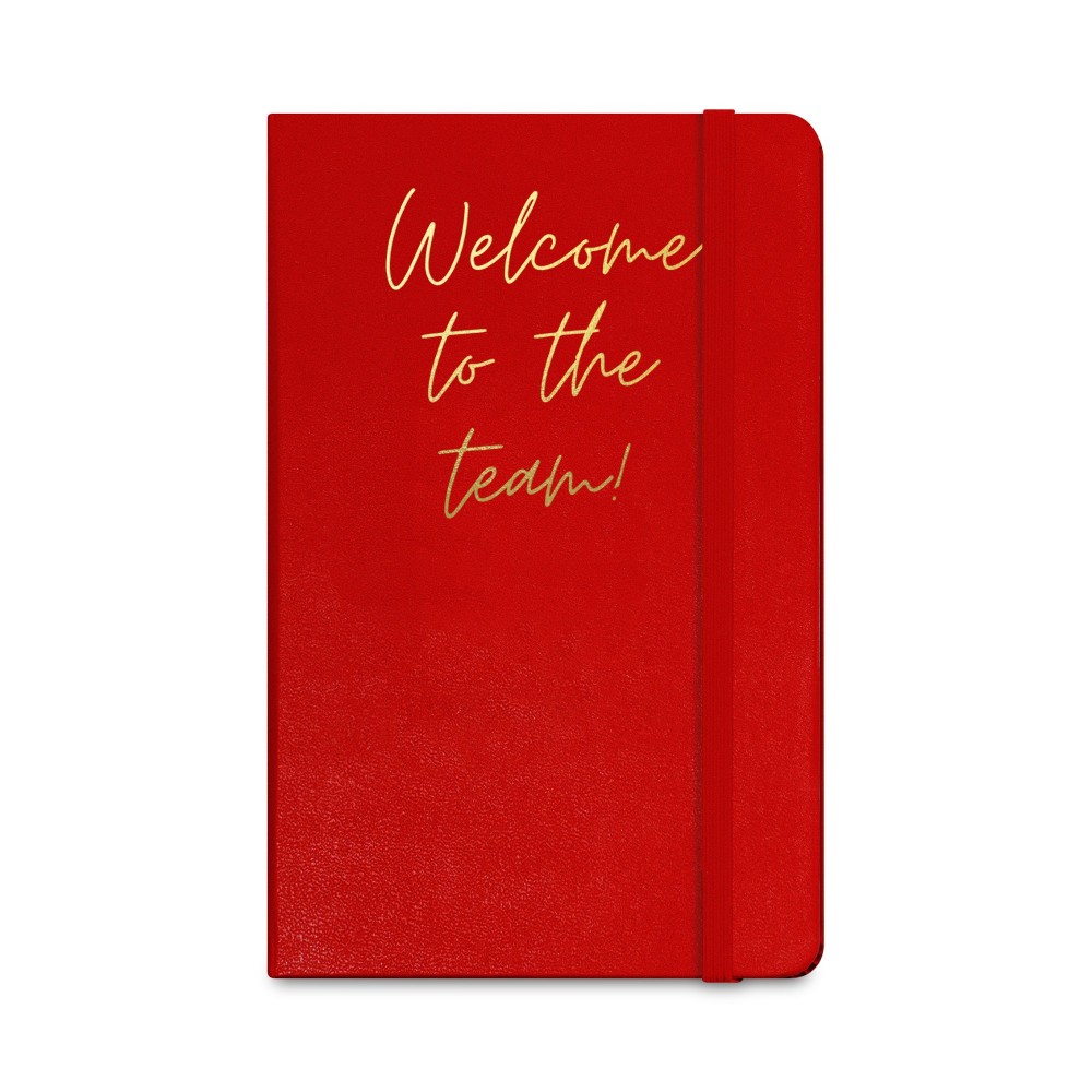 Promotional Moleskine Hard Cover Ruled Large Notebook - Scarlet Red
