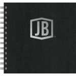 Classic Cover Series 1 Square NoteBook (7"x7") with Logo