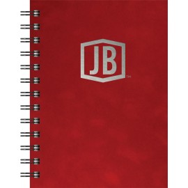 Custom Luxury Cover Series 4 Medium NotePad w/Black Paperboard Back Cover (5"x7")