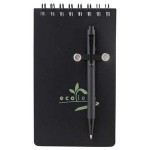 3" x 5" Daily Spiral Jotter with Pen Branded