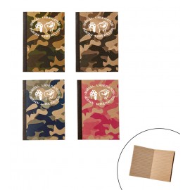 Mini Camouflage Notebook with Logo  Mini Camouflage Notebook with Logo