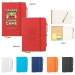 Journal Notebook With Sticky Notes & Flags with Logo