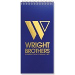 Econo Poly Cover Reporter Notebook (4"x8") with Logo