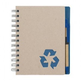 Customized Eco-Inspired Spiral Notebook & Pen
