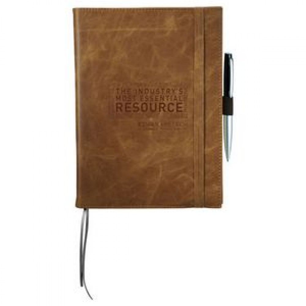 Field & Co. Cambridge Refillable Notebook Custom Imprinted Field & Co. Cambridge Refillable Notebook Custom Imprinted