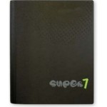 Logo Branded Large Deluxe LeatherWrap Refillable Journal (7"x8.75")