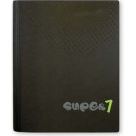 Logo Branded Large Deluxe LeatherWrap Refillable Journal (7"x8.75")