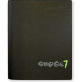 Logo Branded Large Deluxe LeatherWrap Refillable Journal (7"x8.75")