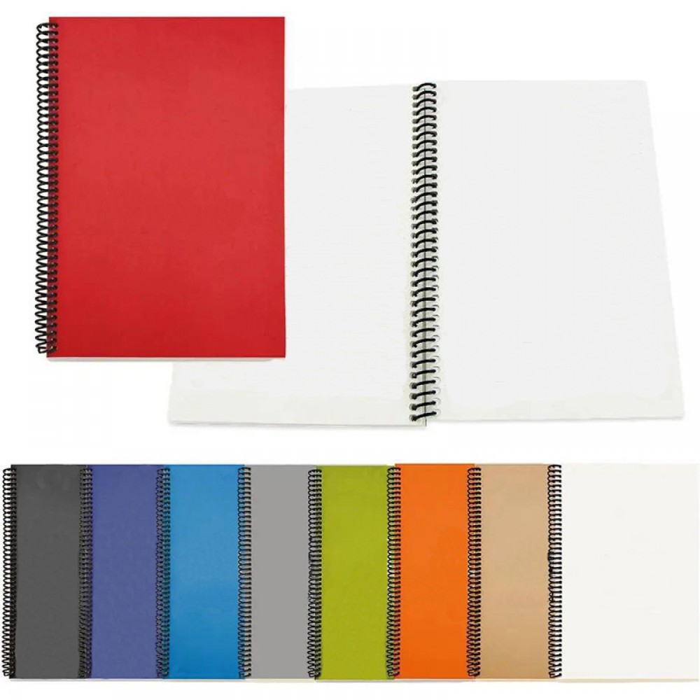 Logo Printed Spiral Notebook Logo Printed Spiral Notebook