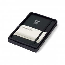 Logo Branded Moleskine Pocket Notebook Gift Set - Black