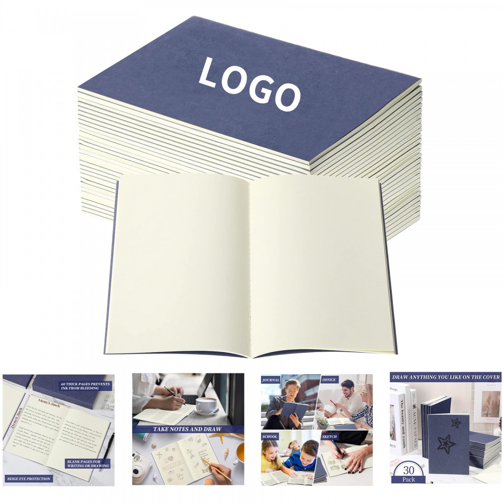 Promotional 60 Pages A5 Unlined Blank Kraft Notebooks Composition Notebooks Promotional 60 Pages A5 Unlined Blank Kraft Notebooks Composition Notebooks