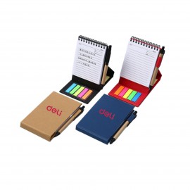 Small Pocket Notebooks with Pen In Holder with Logo