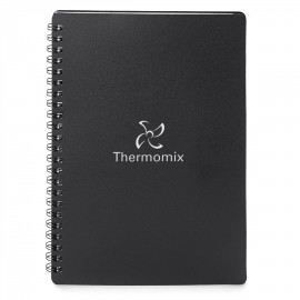 Spiral Polypro Notebook with Logo  Spiral Polypro Notebook with Logo