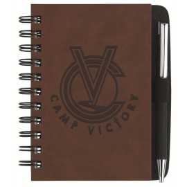 Customized Executive Journals w/50 Sheets & Pen (4"x6")  Customized Executive Journals w/50 Sheets & Pen (4"x6")