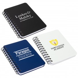Hefty Hardcover Notebook with Logo