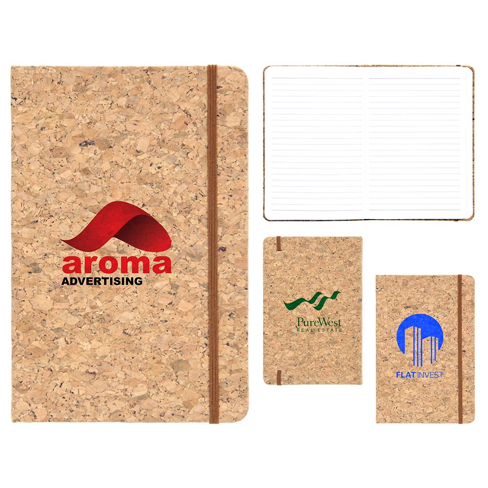 Branded Corkwood Cover Journal Notebook Branded Corkwood Cover Journal Notebook