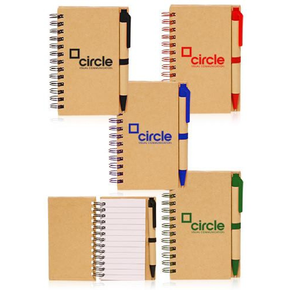 2.75" x 4.75" Mini Spiral Notebooks Custom Imprinted 2.75" x 4.75" Mini Spiral Notebooks Custom Imprinted