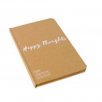 Hardcover Kraft Paper Notebooks with Logo