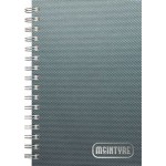 Custom Imprinted Luxury Cover Series 4 - SeminarPad w/Black Paperboard Back Cover (5.5"x8.5")