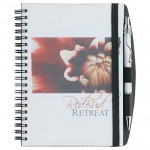 Logo Printed 5.75" x 7" Reveal Spiral JournalBook