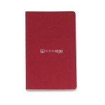 Moleskine Cahier Ruled Large Journal - Cranberry Red Custom Imprinted