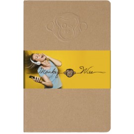 Eco ColorPop Journal w/Full Color Graphic Wrap (5.5"x8.5") with Logo