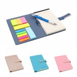 Personalized Magnetic Creative Sticky Notes Flip Notebook With Pen Slot
