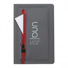 Customized Sleek Zippered Pocket Journal