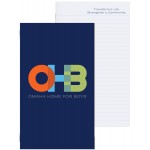 Logo Branded Side Stapled Memo Books w/4 Color Process (5"x8")