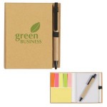 Branded Eco-Inspired Notebook With Pen