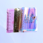 High End Glitter PVC Blinder Journal Cover Custom Imprinted