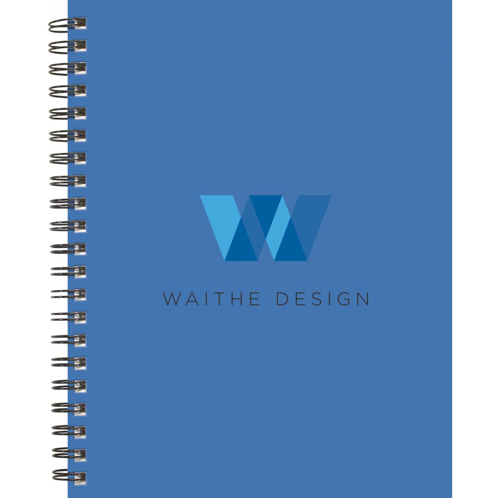 ColorMatch Poly Large NoteBook Journal (8.5"x11") with Logo