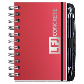 Radiant Journal w/Pen & 100 Sheets (4"x6") with Logo  Radiant Journal w/Pen & 100 Sheets (4"x6") with Logo