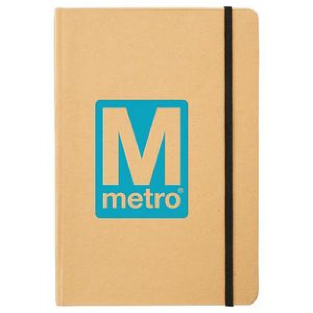 5.5" x 8.5" Snap Large Eco Notebook Logo Printed 5.5" x 8.5" Snap Large Eco Notebook Logo Printed