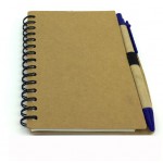 The Eco Spiral Notebook & Pen with Logo