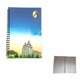 Full Color Printed Spiral Ruled Notebook A5 Lined with Logo  Full Color Printed Spiral Ruled Notebook A5 Lined with Logo