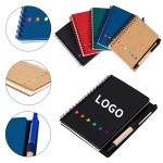 Personalized Custom-Branded Spiral Notebook and Pen Combo