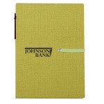 Custom Imprinted Notebook With Sticky Notes And Pen