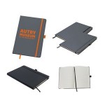 Leatherette Modern Notebook with Logo