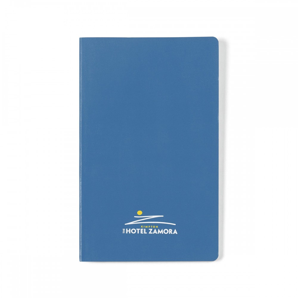 Logo Printed Moleskine Volant Ruled Large Journal - Forget Me Not Blue Logo Printed Moleskine Volant Ruled Large Journal - Forget Me Not Blue