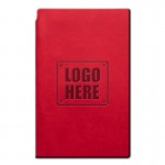 Custom Comfortable Touch Soft-Cover Travel Journal w/ Penholder