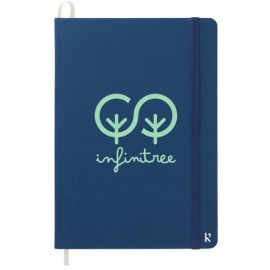 Karst 5.5" x 8.5" Stone Bound Notebook with Logo