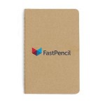 Moleskine Cahier Plain Pocket Journal - Kraft Logo Printed